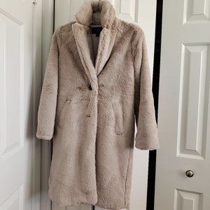 Ann Taylor Faux Fur Cocoon Coat